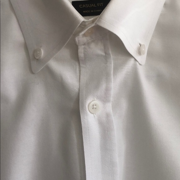 Men’s button down white dress shirt - Picture 5 of 7
